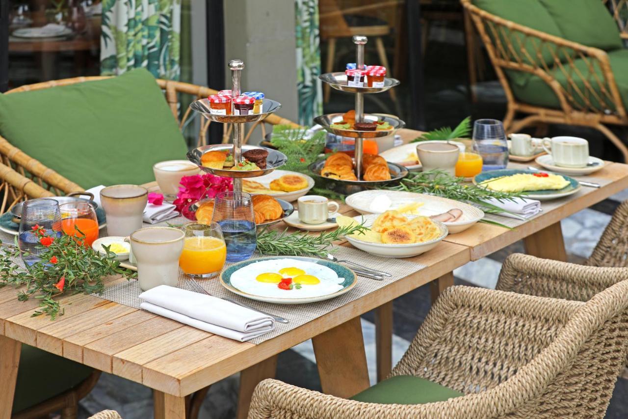 Hotel Jadali & Spa Marraquexe Exterior foto A breakfast table